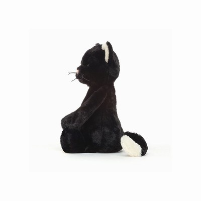 Jellycat Bashful Black Cat Australia | 493168NLZ